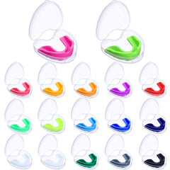 Boao front packaging showing 17 mouth guards and cases, convenient team supply