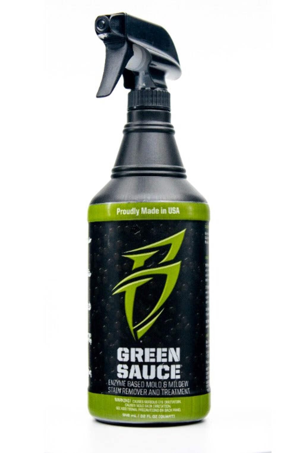 Boat Bling Green Sauce front label showing size and plant-based benefit