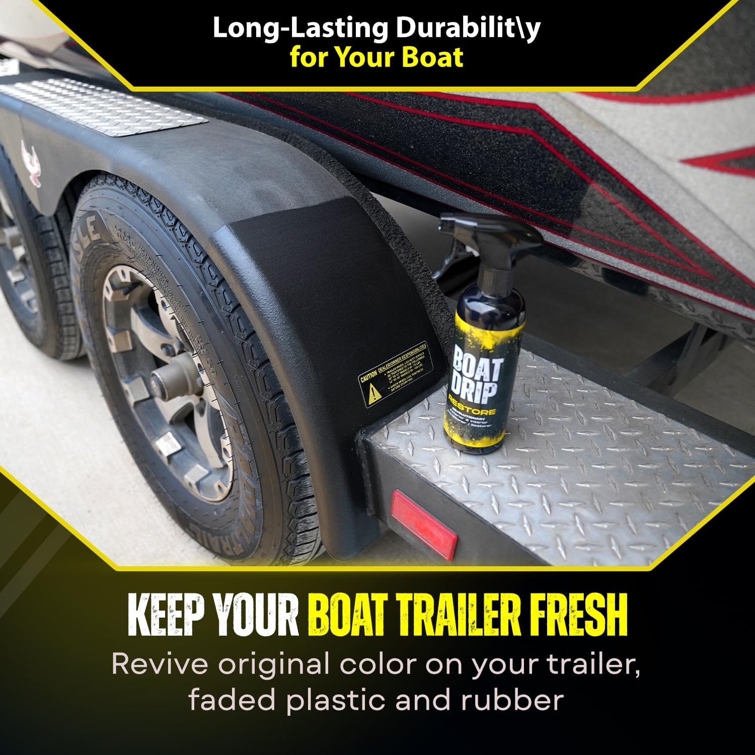 Applying Boat Drip Restore to a dashboard for UV protection and hydration