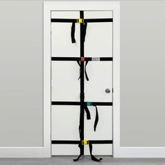 bodylastics Ultra Anchor close-up of neoprene padding protecting bands and door surfaces