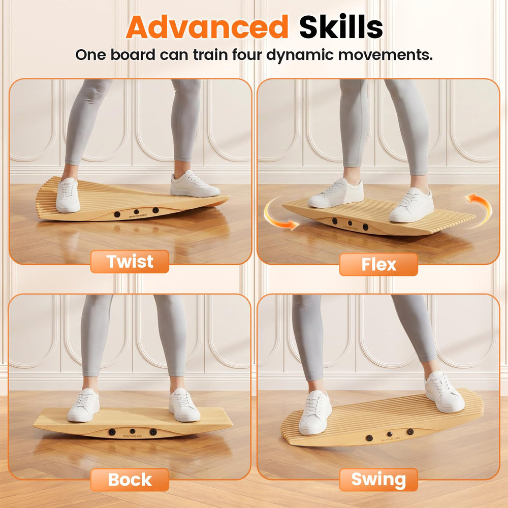 BODYWAKER under-desk in use promoting movement and focus while standing