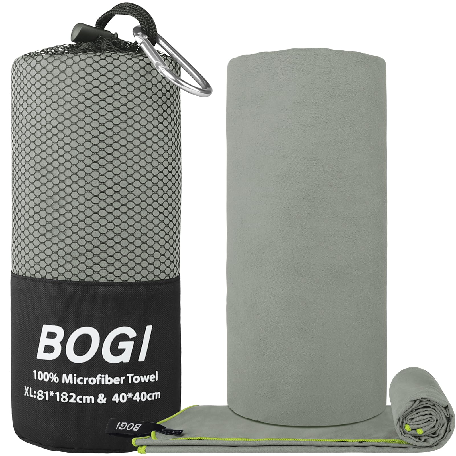 BOGI microfiber close-up texture highlighting softness and quick-dry performance