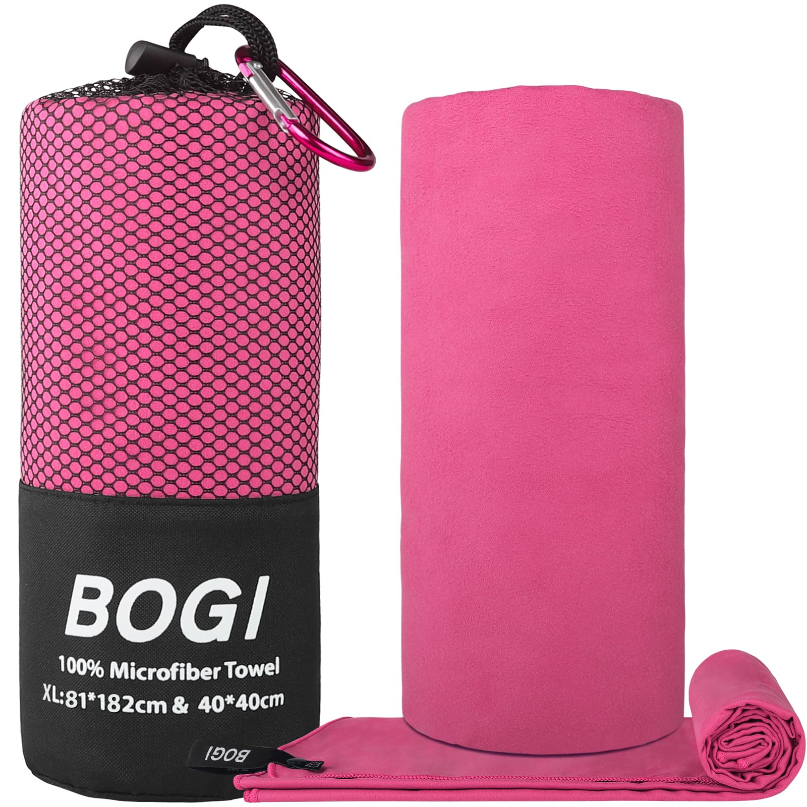 BOGI unfolded XL towel full coverage for beach and bath use