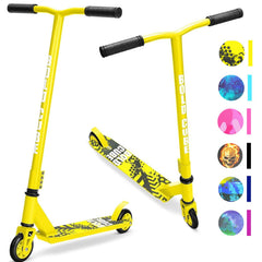 BOLDCUBE front view showing full scooter and stable stance benefit