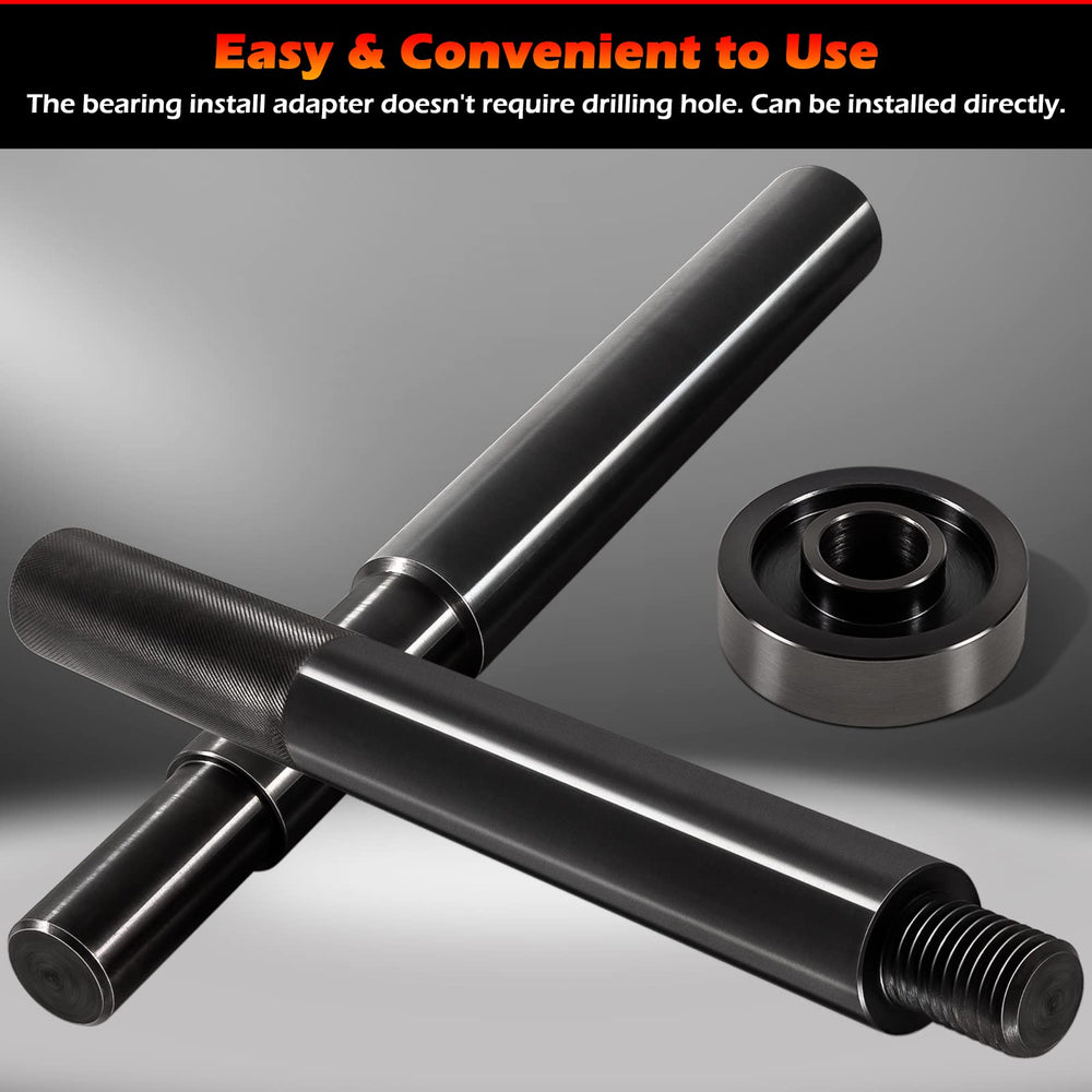 Bonbo seal detail showing install adapter seating the drive shaft seal cleanly