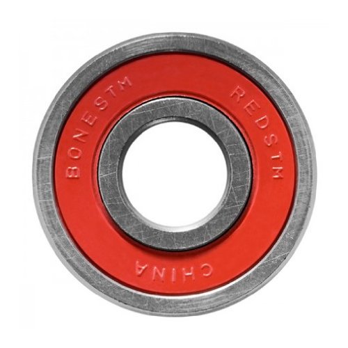 Bones close-up of a spacer and bearing interior, detail improves fit and stability