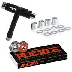 Bones Reds front packaging showing complete 8-pack and tool for quick installation