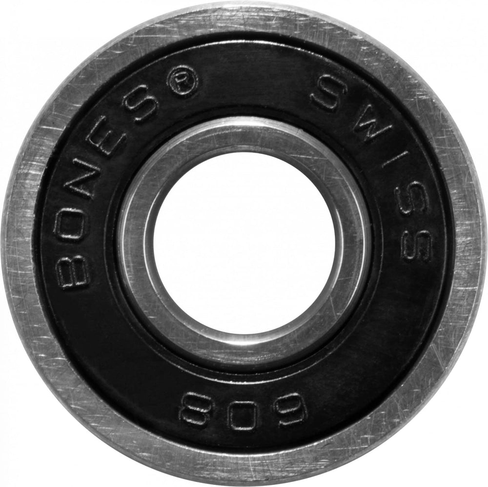 Bones close-up of removable rubber shield and nylon retainer for easy maintenance