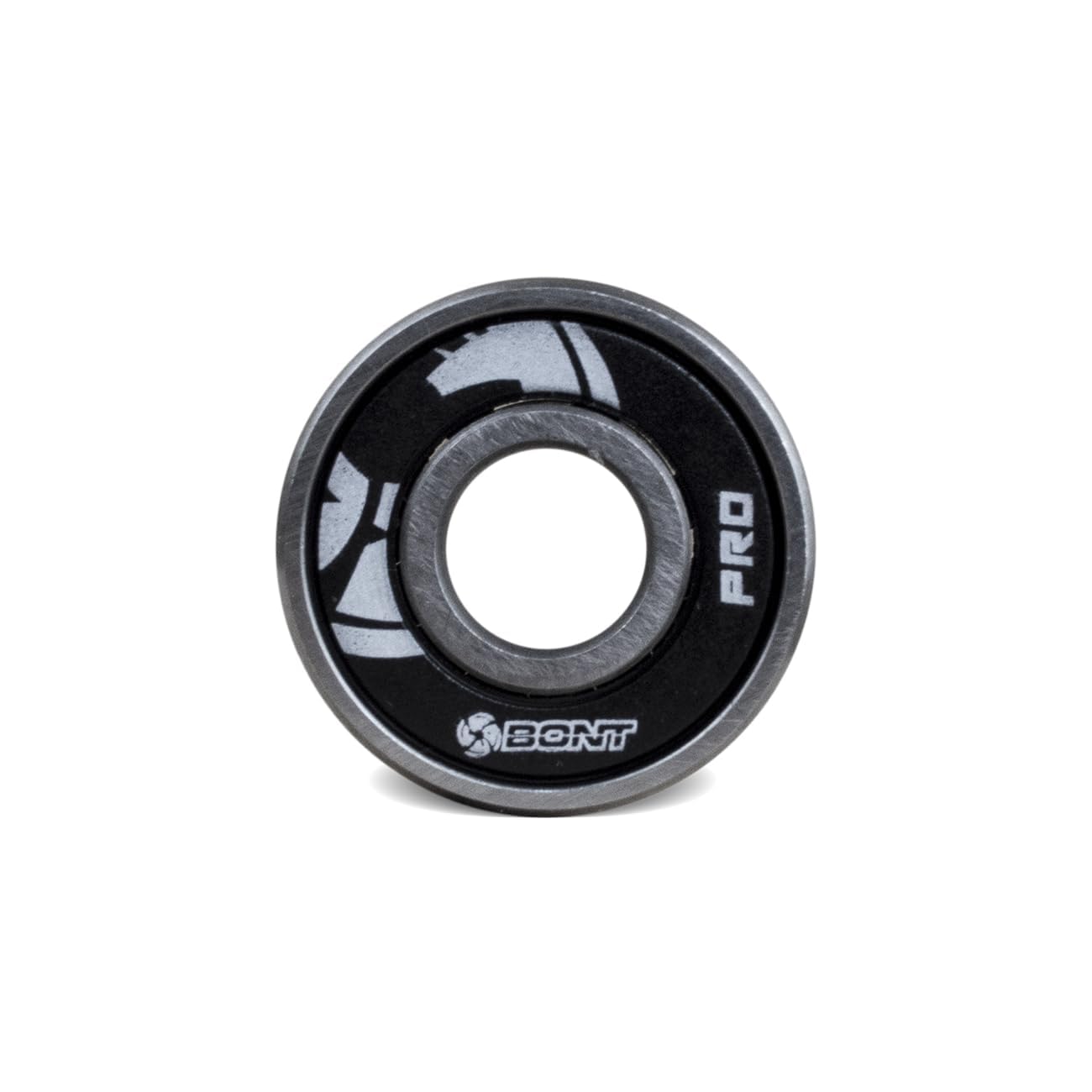 Bont bearing with shield removed showing access for cleaning and maintenance