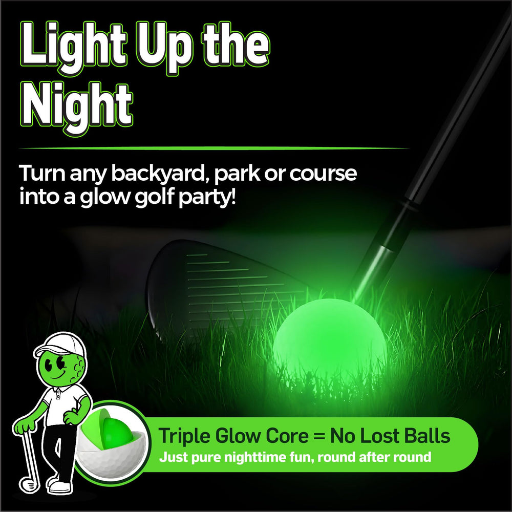 Boogeyman activated ball closeup glowing brightly for easy tracking
