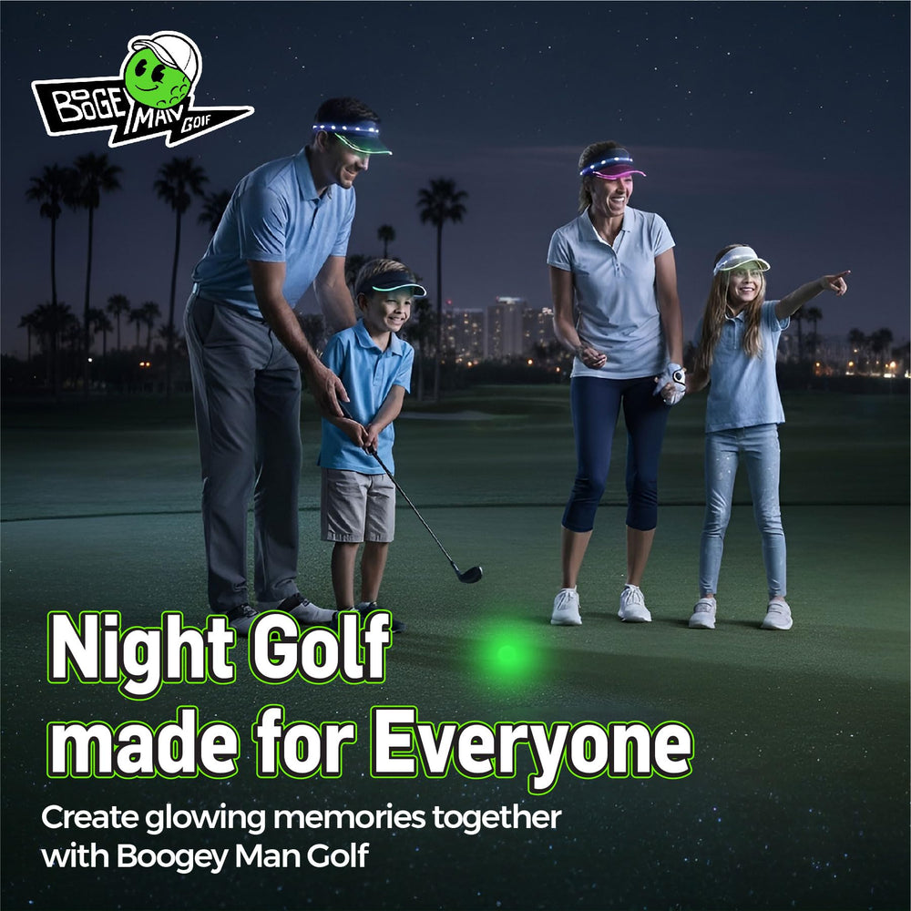 Boogeyman ball in play during night swing demonstrating visibility