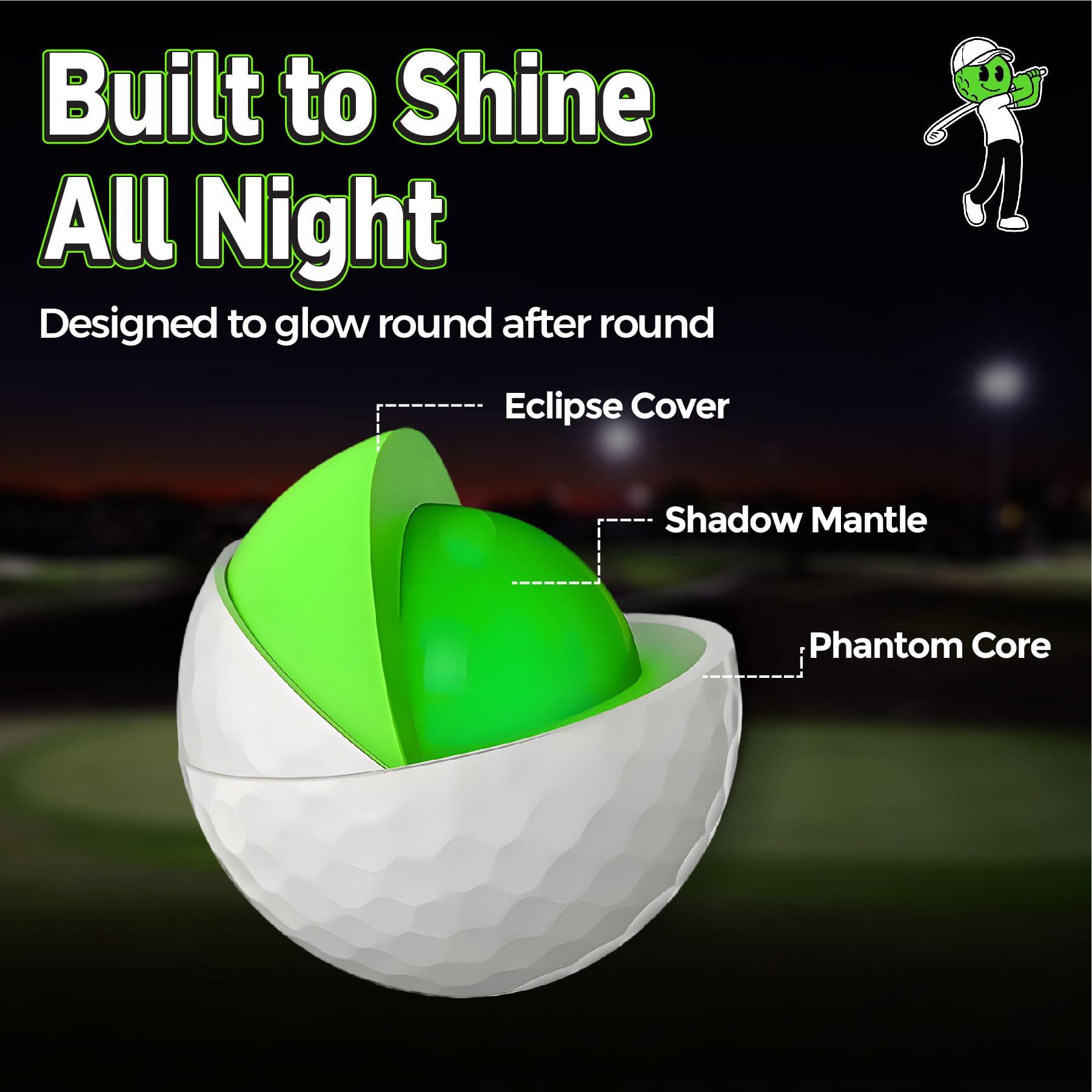 Boogeyman ball in hand size comparison illustrating real‑ball feel