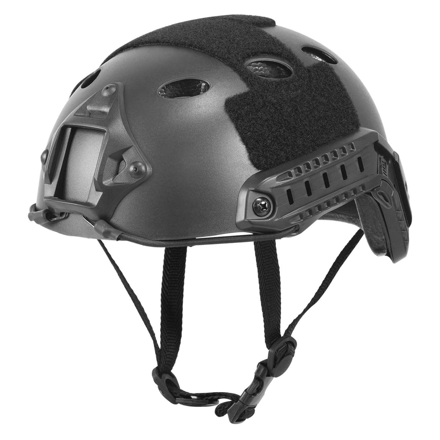 booiu helmet front view showing low-profile fit and customizable mounting