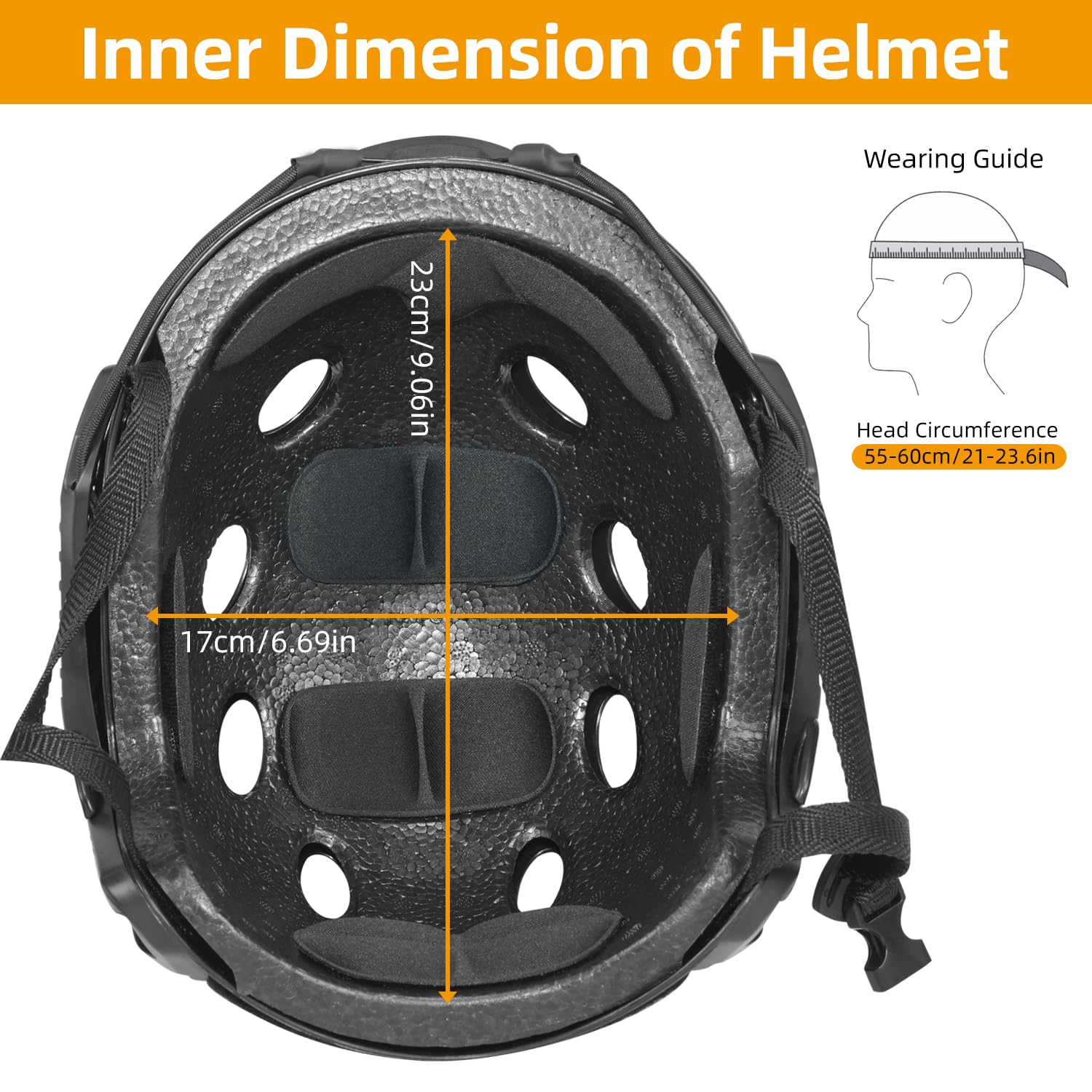booiu helmet side rail detail highlighting accessory compatibility benefit