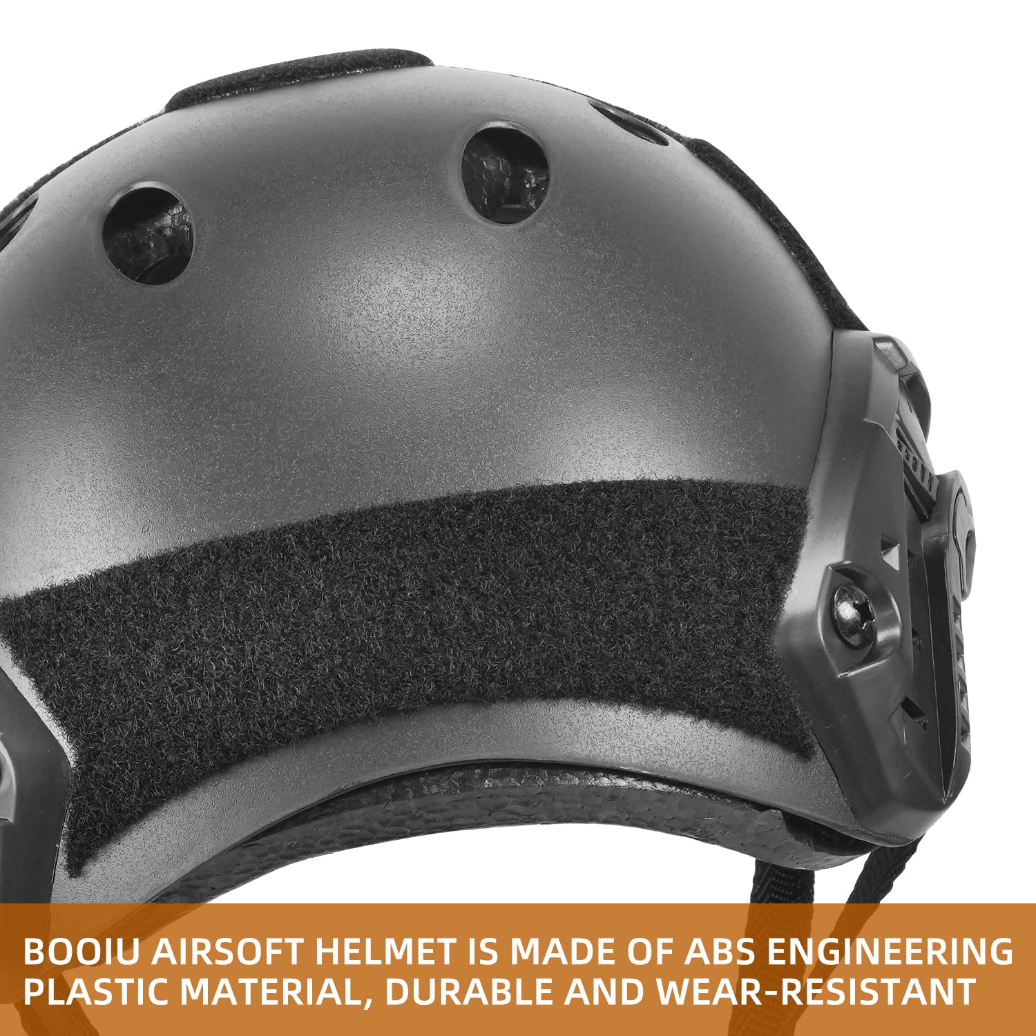booiu helmet vent holes top view promoting airflow and cooler wear