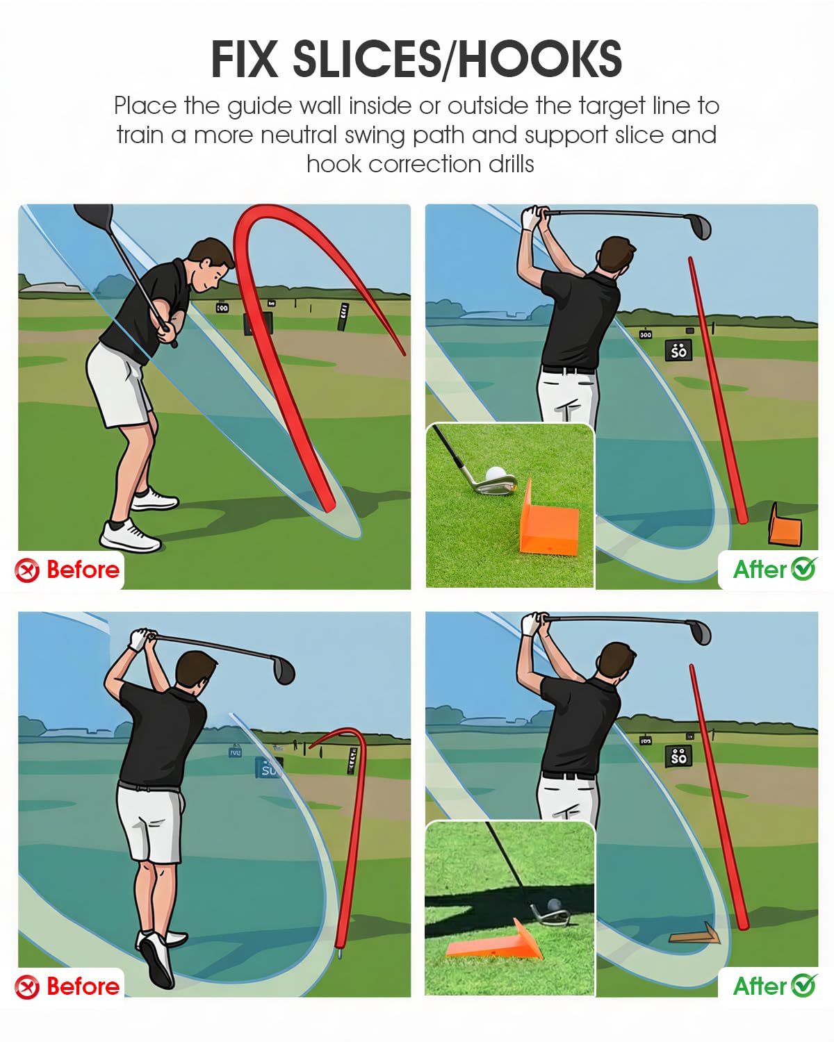 BoomBa next to a golf wedge to show compact size and easy portability