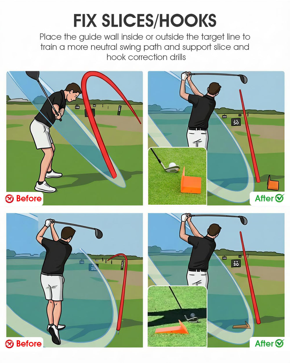 BoomBa next to a golf wedge to show compact size and easy portability
