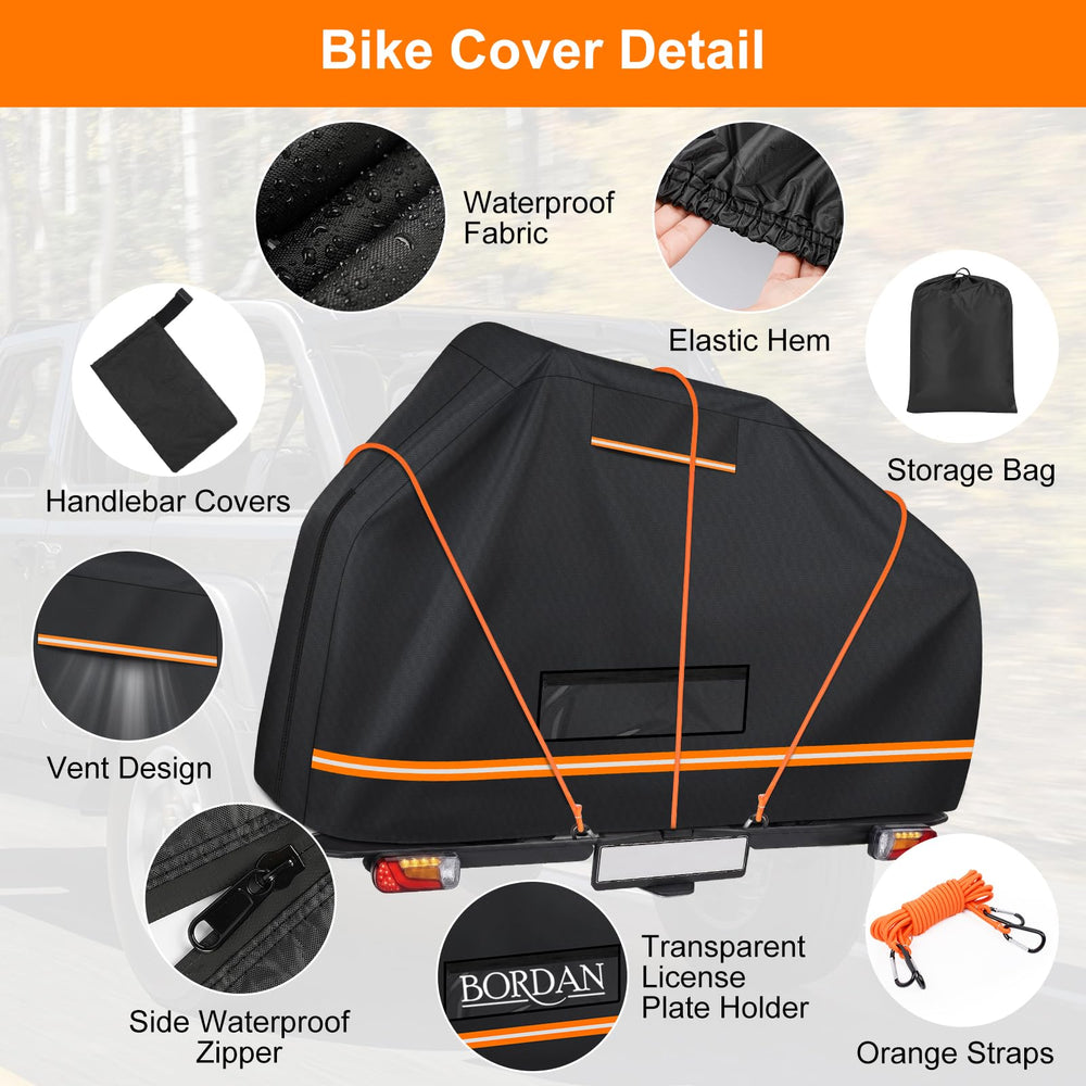 BORDAN reflective strips visible at night improving rear visibility