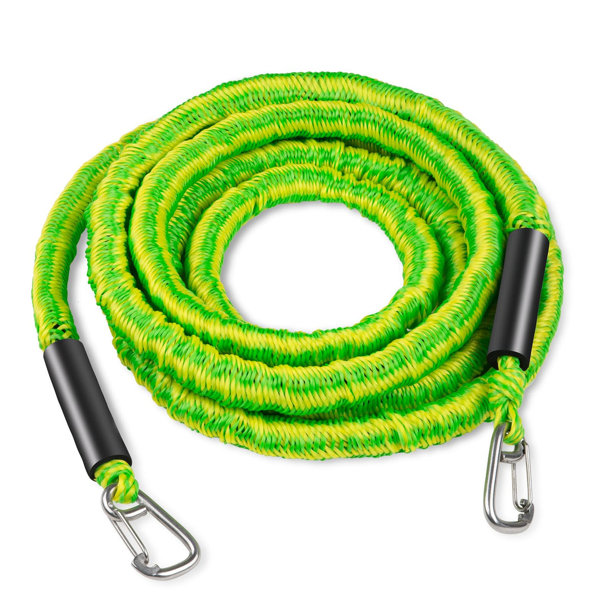 Botepon front view of bungee anchor line packaging showing compact design and benefit