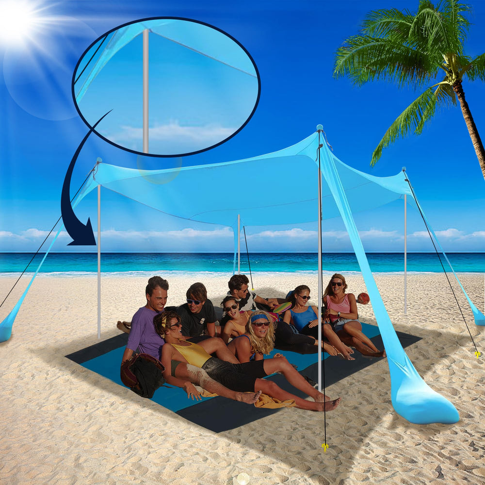 BOTINDO collapsed poles inside storage pocket for tidy transport and protection