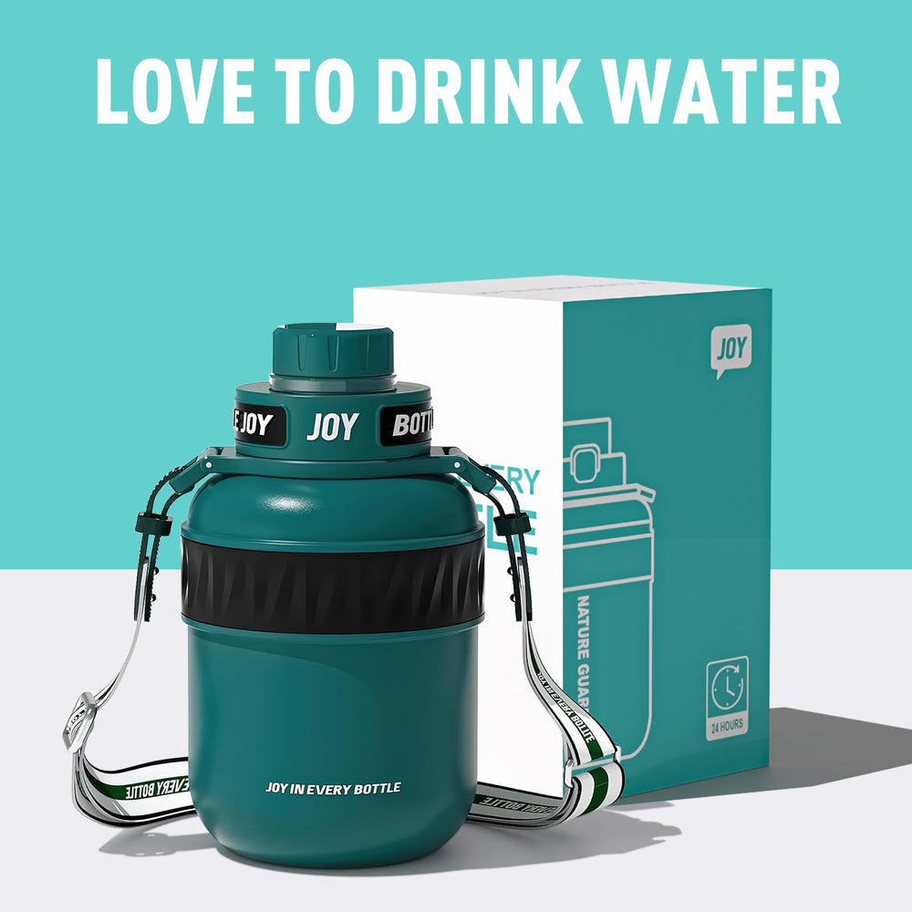BOTTLE JOY outdoors on trail demonstrating lifestyle benefit: rugged everyday use