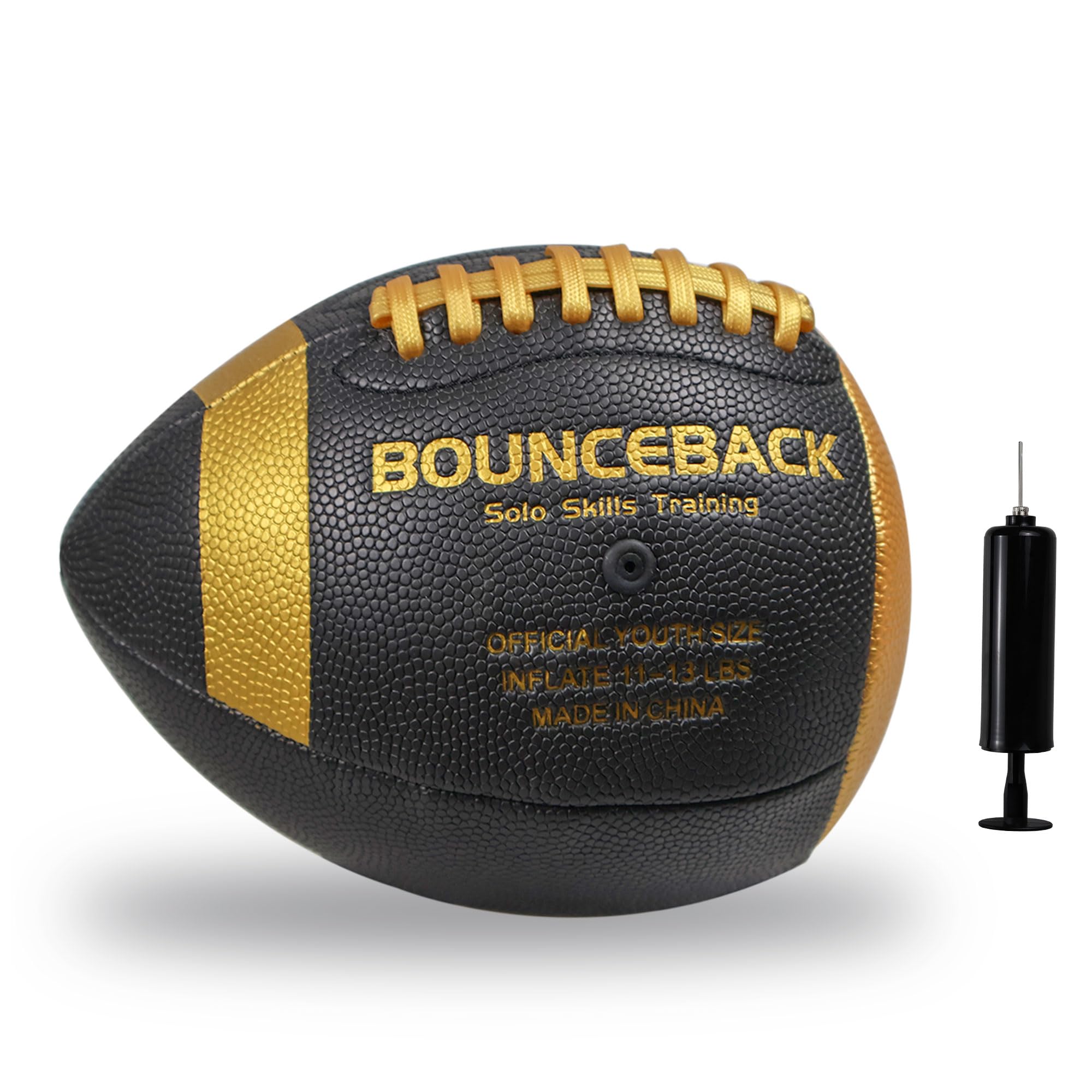 BOUNCEBACK front view youth size 7 showing ready-to-train design and durability