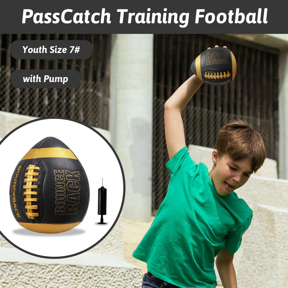 BOUNCEBACK grip detail highlighting moisture-resistant surface for steady control