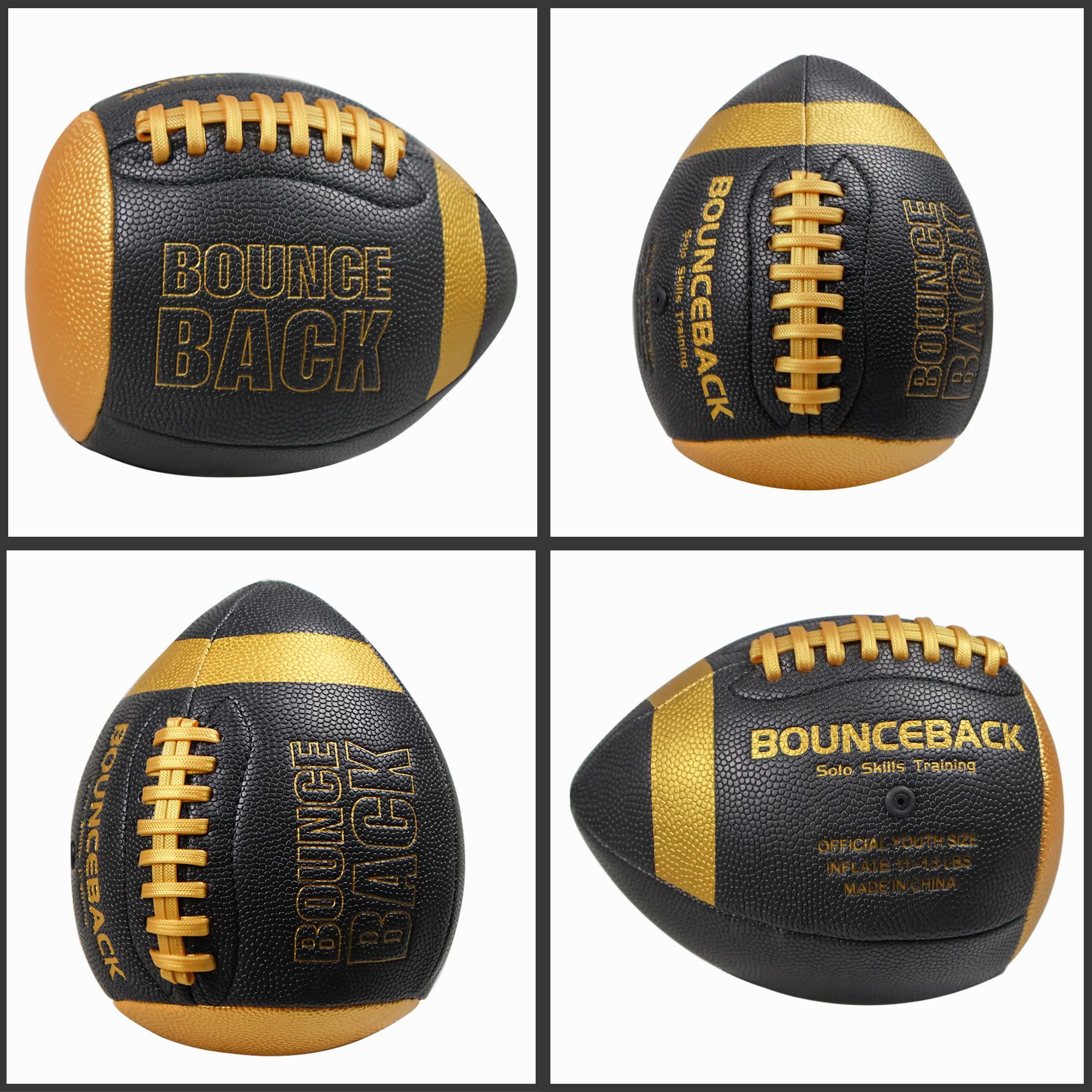 BOUNCEBACK held in youth hand showing size and comfortable handling