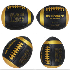BOUNCEBACK with pump in packaging showing included pump for immediate inflation