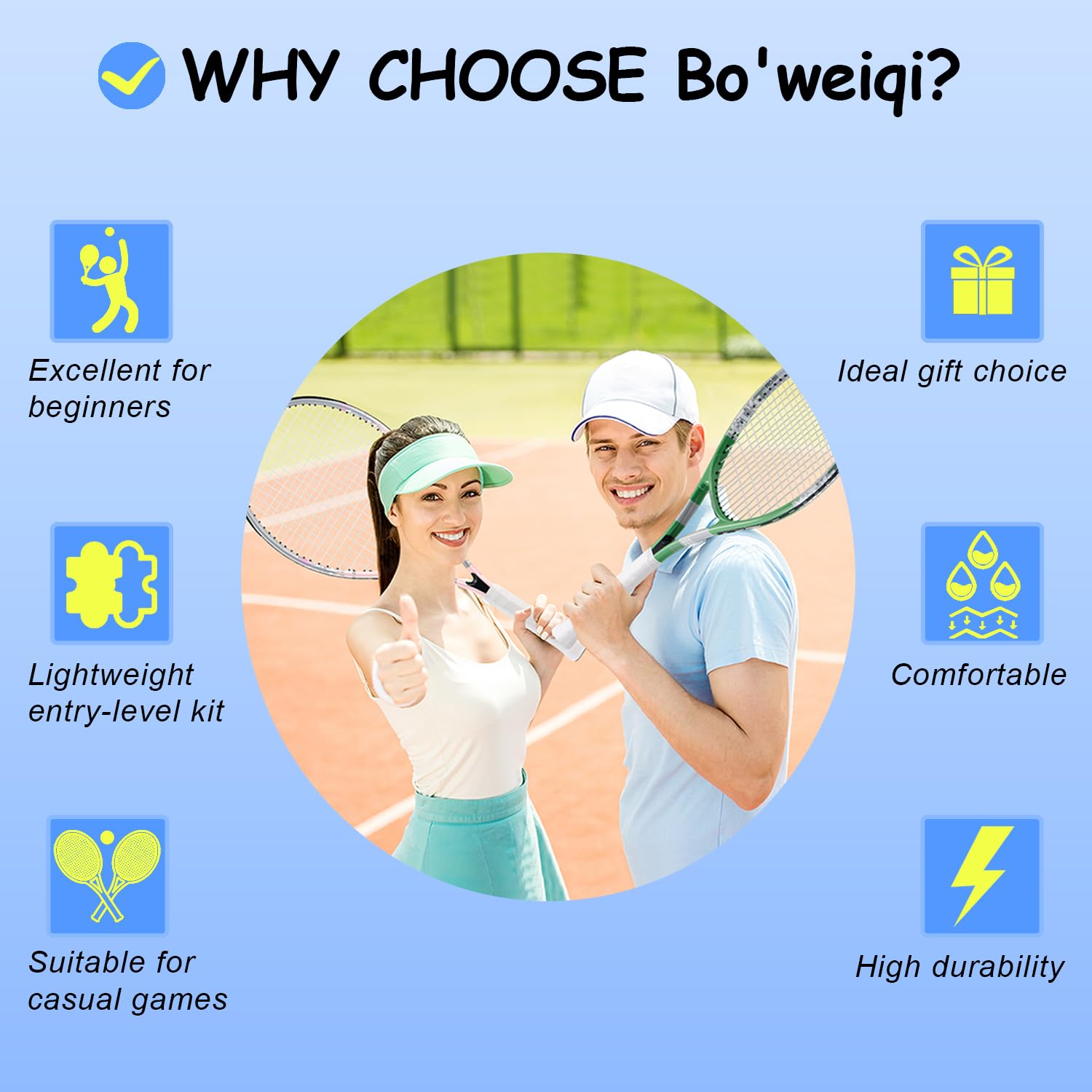 bo'weiqi three tennis balls held in hand showing practice readiness benefit