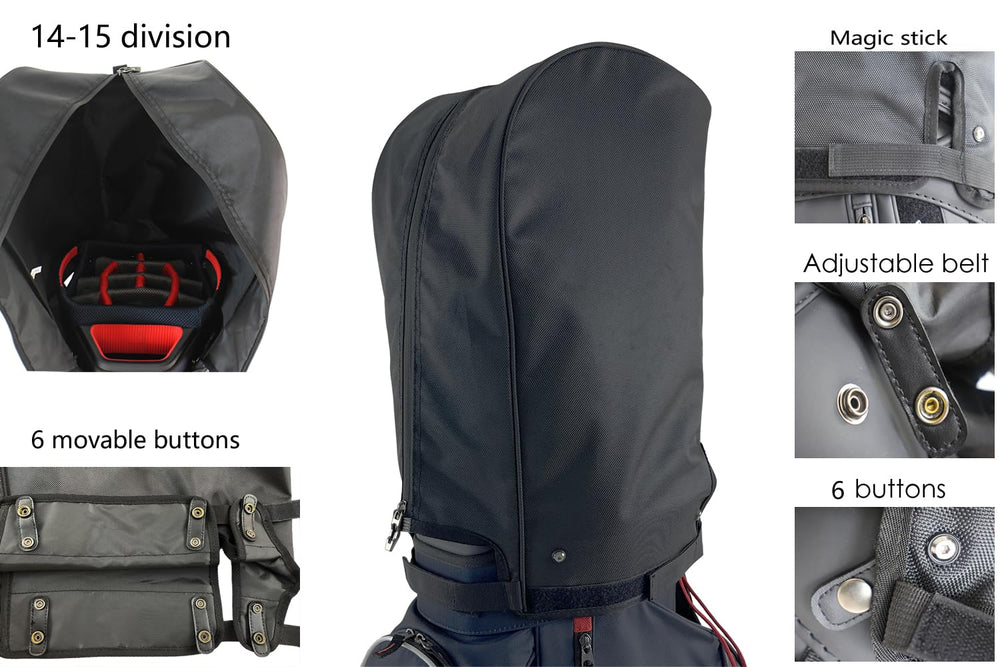 BOYEA & SKULLEAP side profile fitted to 14-divider bag for complete coverage