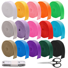 Boyistar front view of 15-roll webbing pack with tools, shows ready-to-use kit benefit
