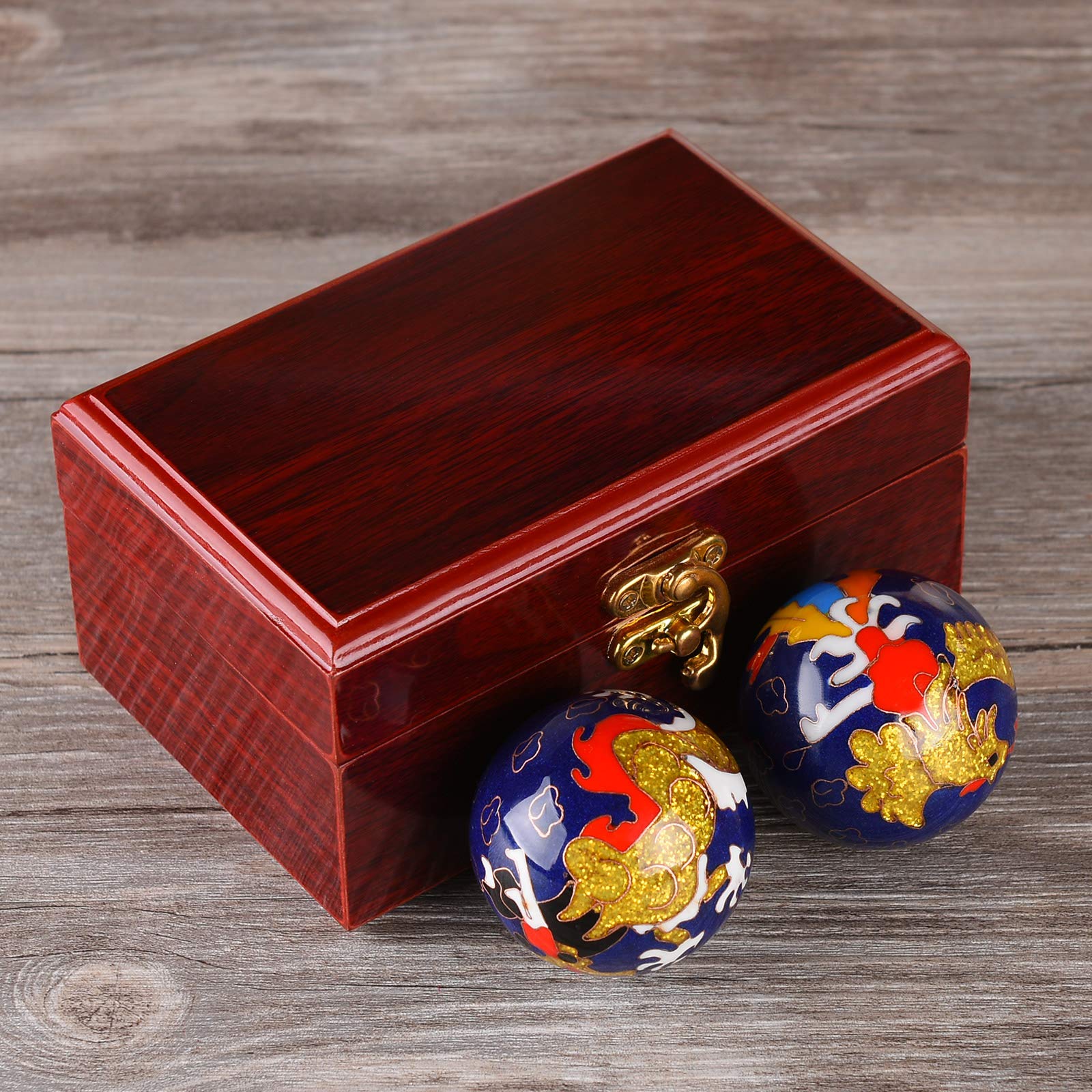 BRABUD dark wooden gift box lined with orange satin, secure storage and gift-ready protection