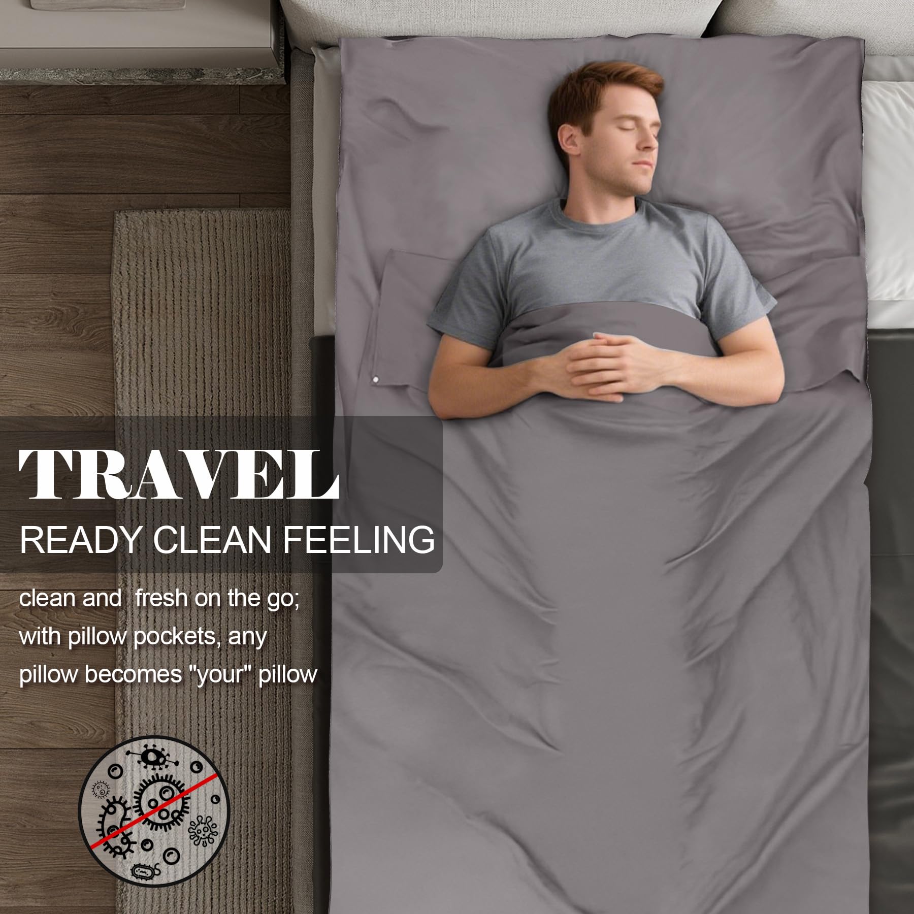 BREENHILL compact packed liner demonstrating lightweight travel convenience