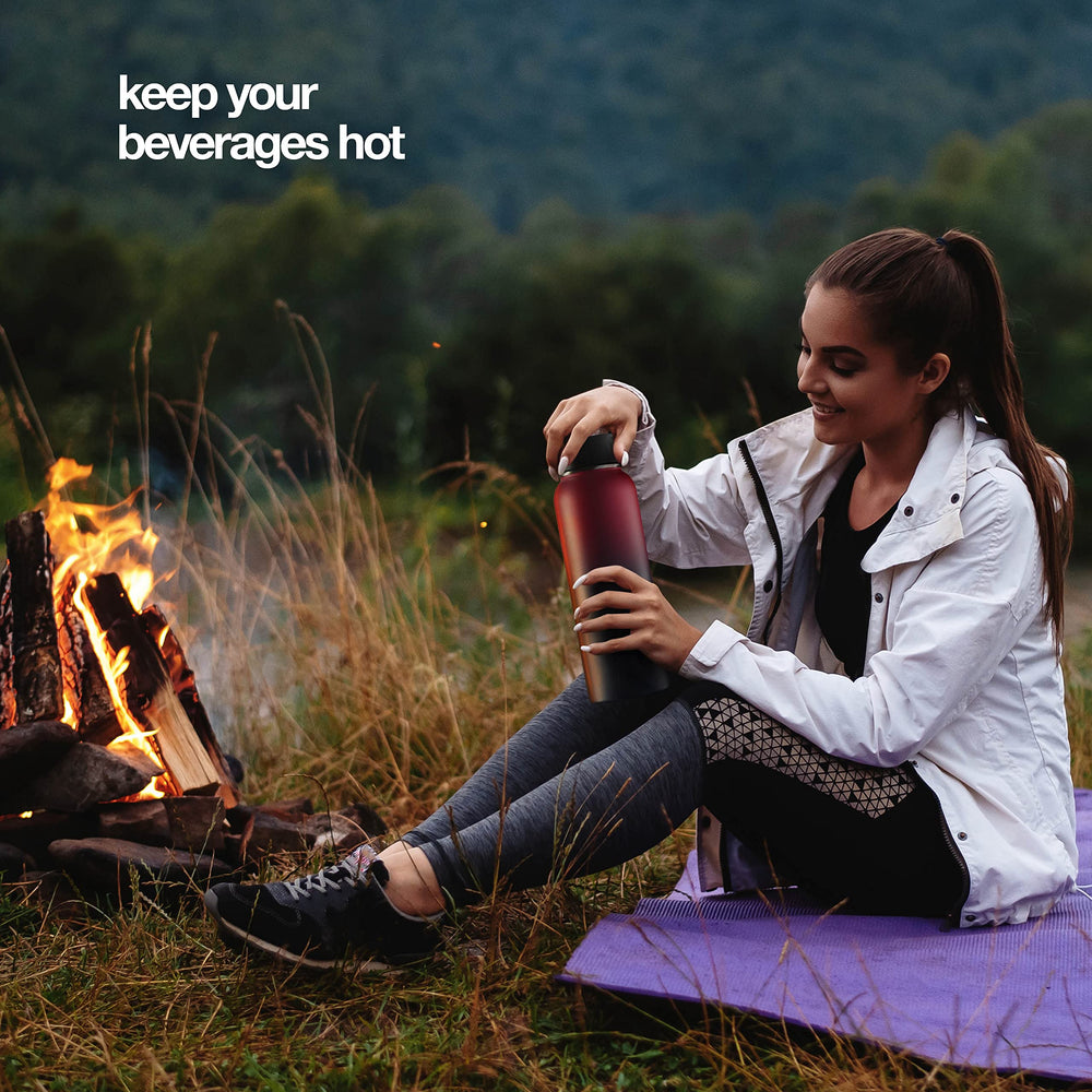 Brewberry in backpack outdoor setting conveys leak-proof carry confidence on hikes
