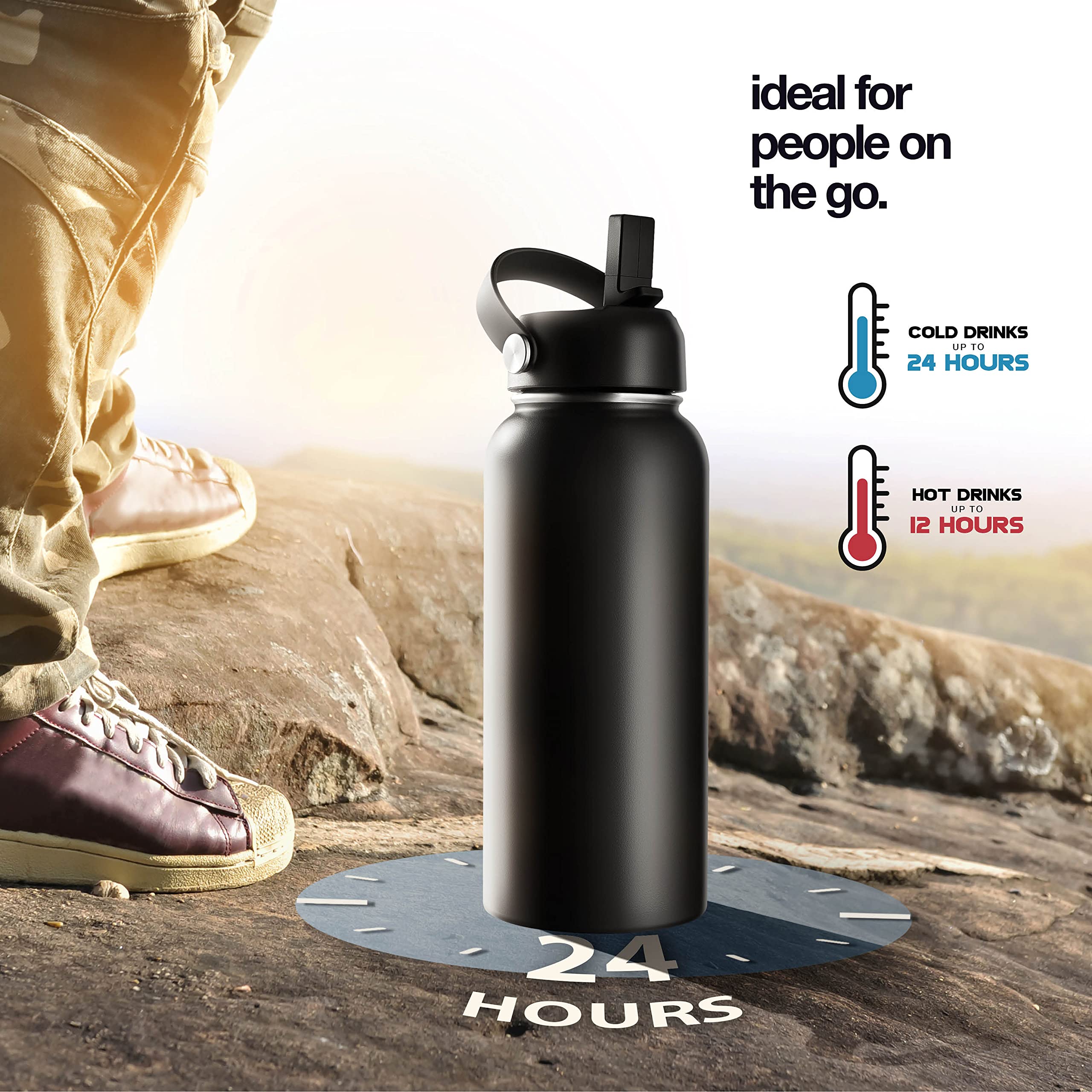 Brewberry three lid types displayed, versatile sipping and access options