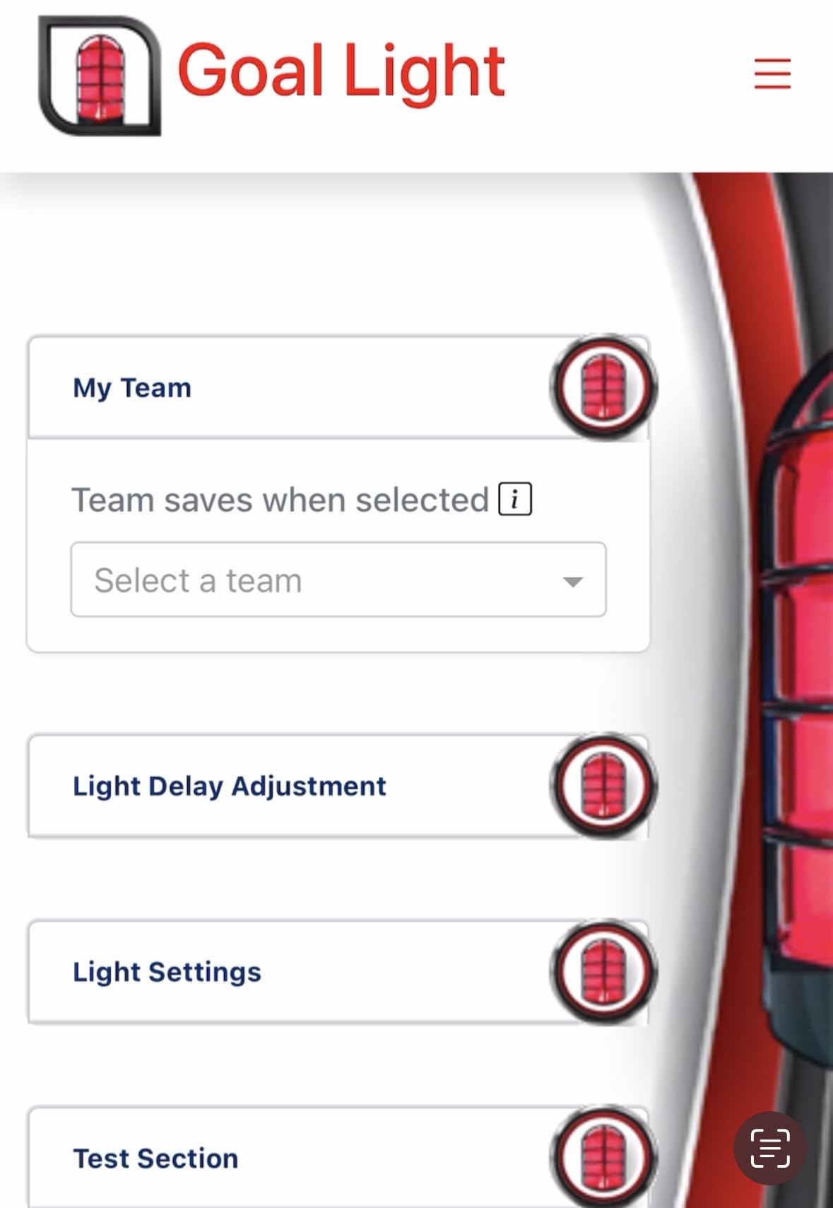 Bridge Cutters paired with phone app showing quick setup and control