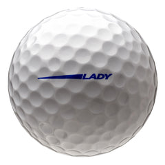 Bridgestone Golf ball on tee in natural tee box illustrating higher flight and distance