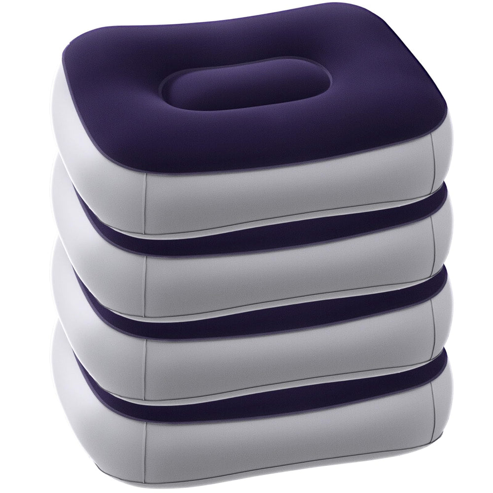 BrightRow front view of four cushions showing compact portability and convenience