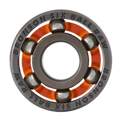 Bronson Speed Co bearing installed in wheel demonstrating smoother roll benefit