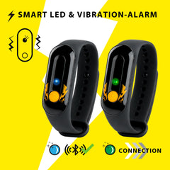 Brook on/off switch detail showing simple control for immediate use