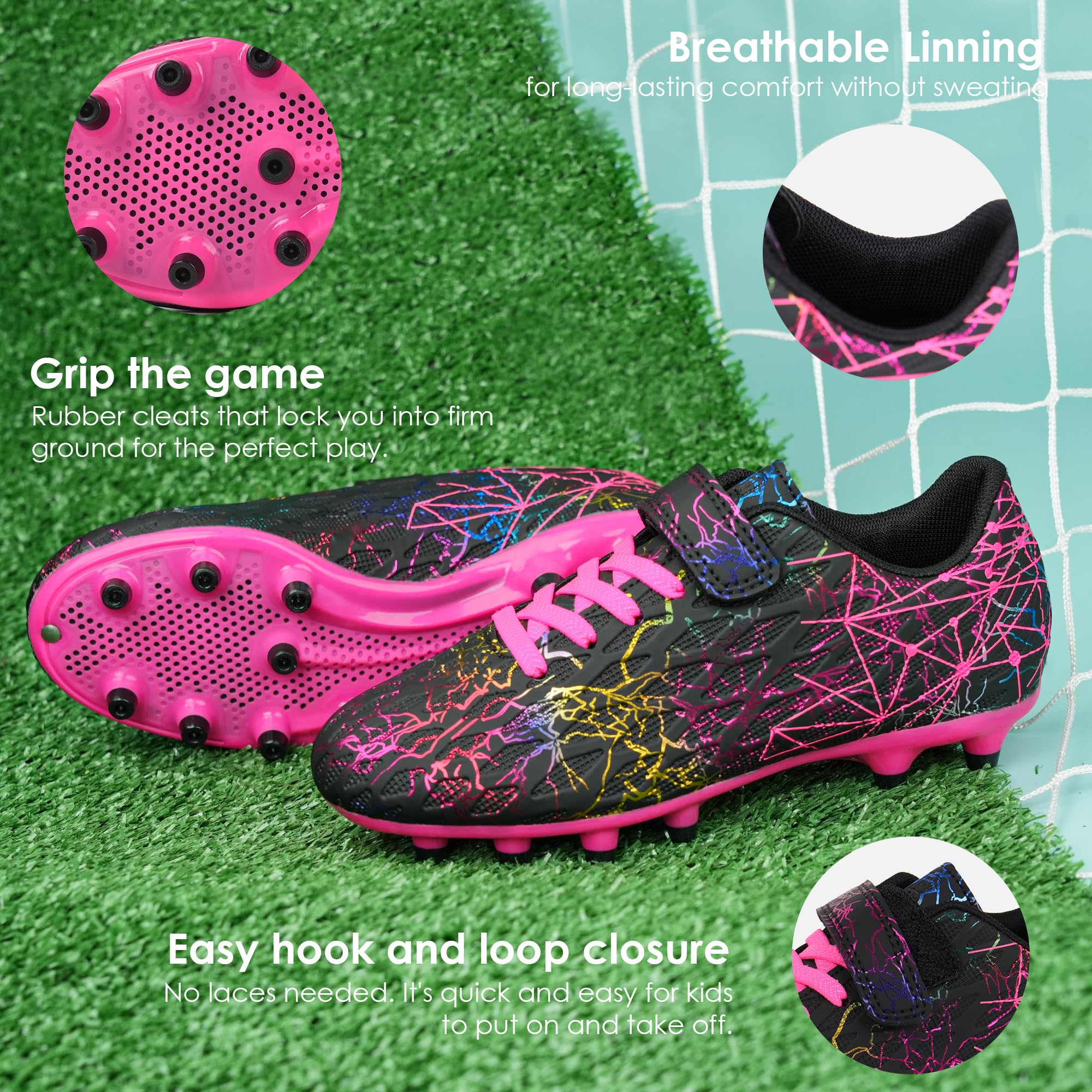 brooman textured upper close-up improving ball control and touch