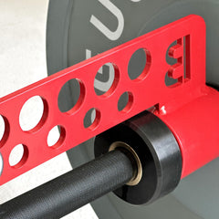 BROTTEBEAR landmine in use for belt squat demonstrating safe spine-offloading benefit