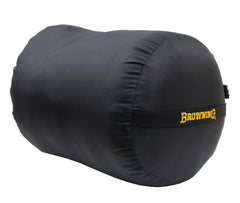 Browning Endeavor inside tent staged for use illustrating comfort and warmth
