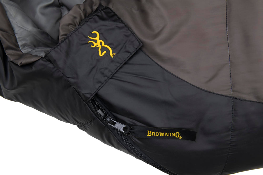 Browning Endeavor next to a backpack for size comparison and packing convenience