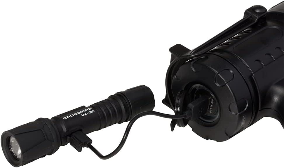 Browning High Noon 915L close-up of LED head highlighting powerful beam and focused throw