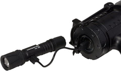 Browning High Noon 915L close-up of LED head highlighting powerful beam and focused throw