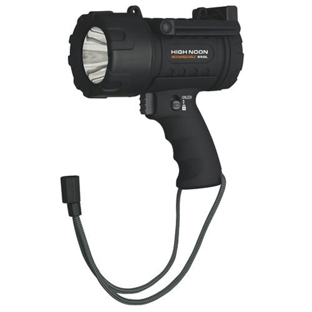 Browning High Noon 915L front view showing durable body and lens, ideal for long-range lighting
