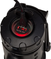 Browning High Noon 915L USB port and color-coded indicator visible for easy charging status