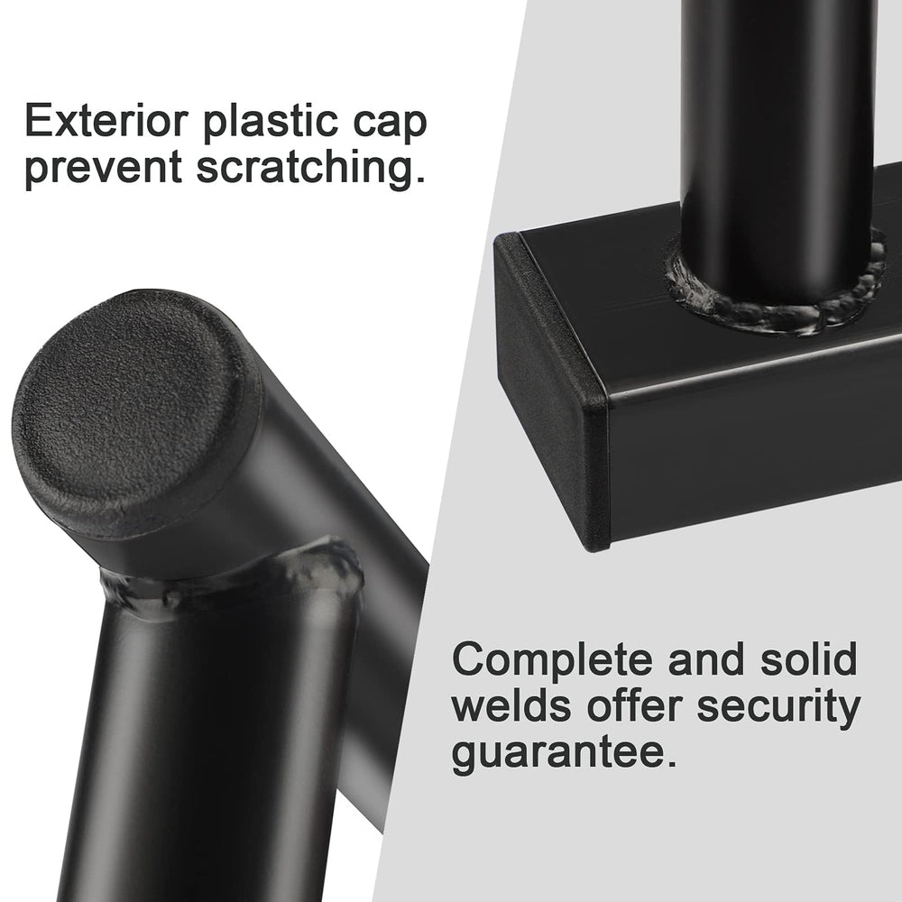 BRTGYM bar socket detail showing 2 inch Olympic bar fit and locking knob